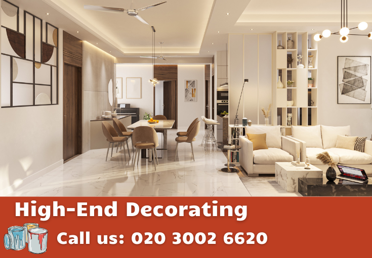 high-end decorating Lambeth
